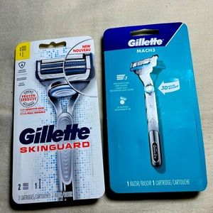 -‎ 2 Gillette Razor: Gillette MACH3, Gillette SKINGUARD